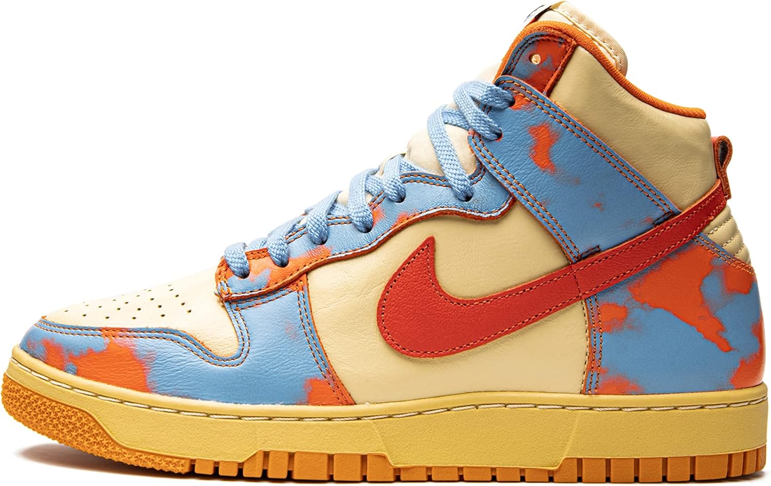 Nike Mens Dunk High 1985 DD9404 800 Orange Acid Wash - Size 13