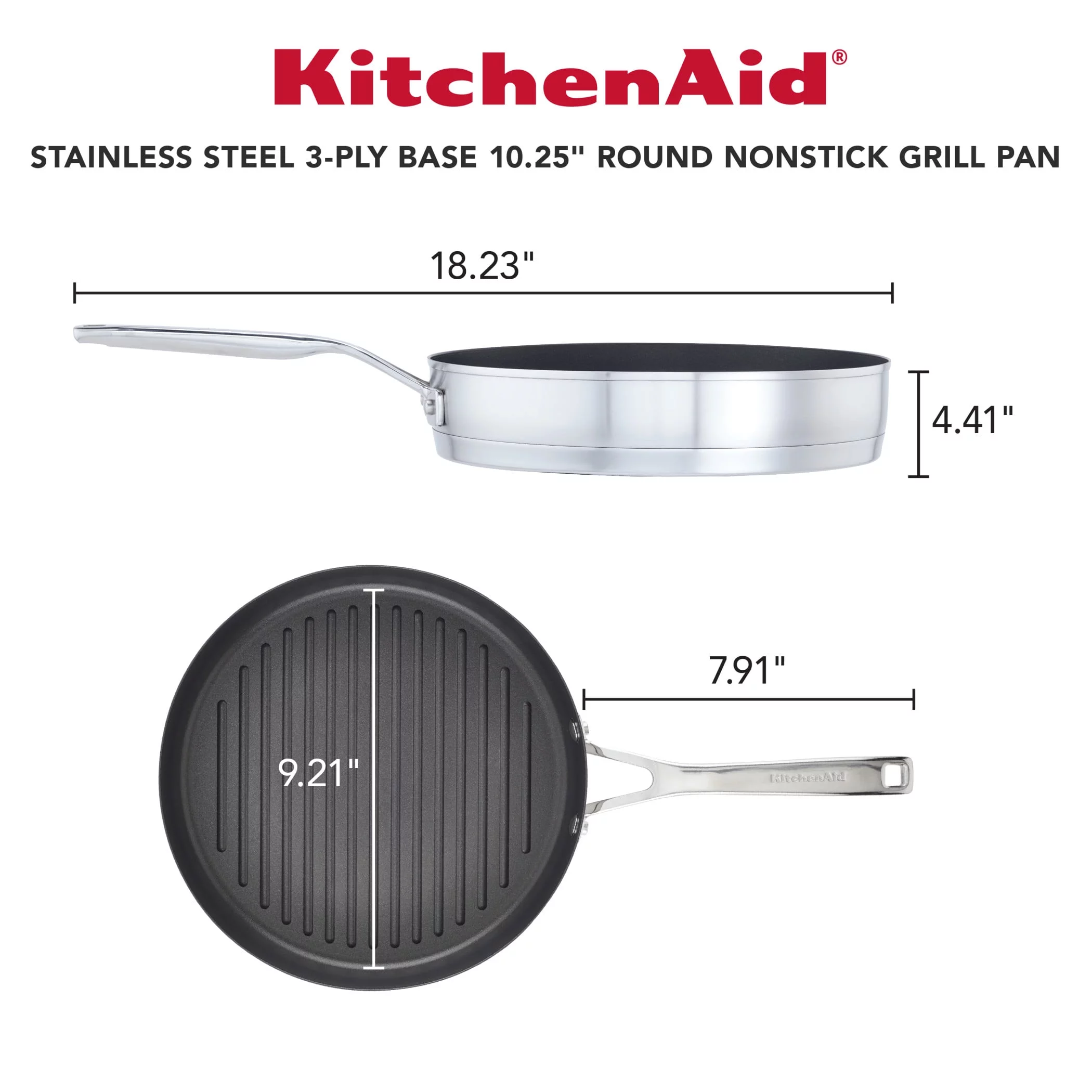 KitchenAid Stainless Steel Nonstick 10.25