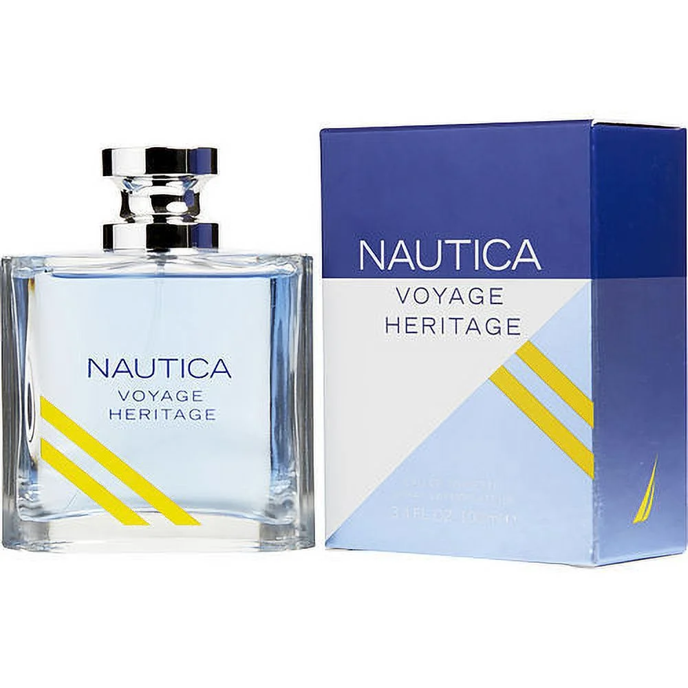 NAUTICA VOYAGE HERITAGE by Nautica EDT Spray 3.4 oz for Men - Timeless Blend
