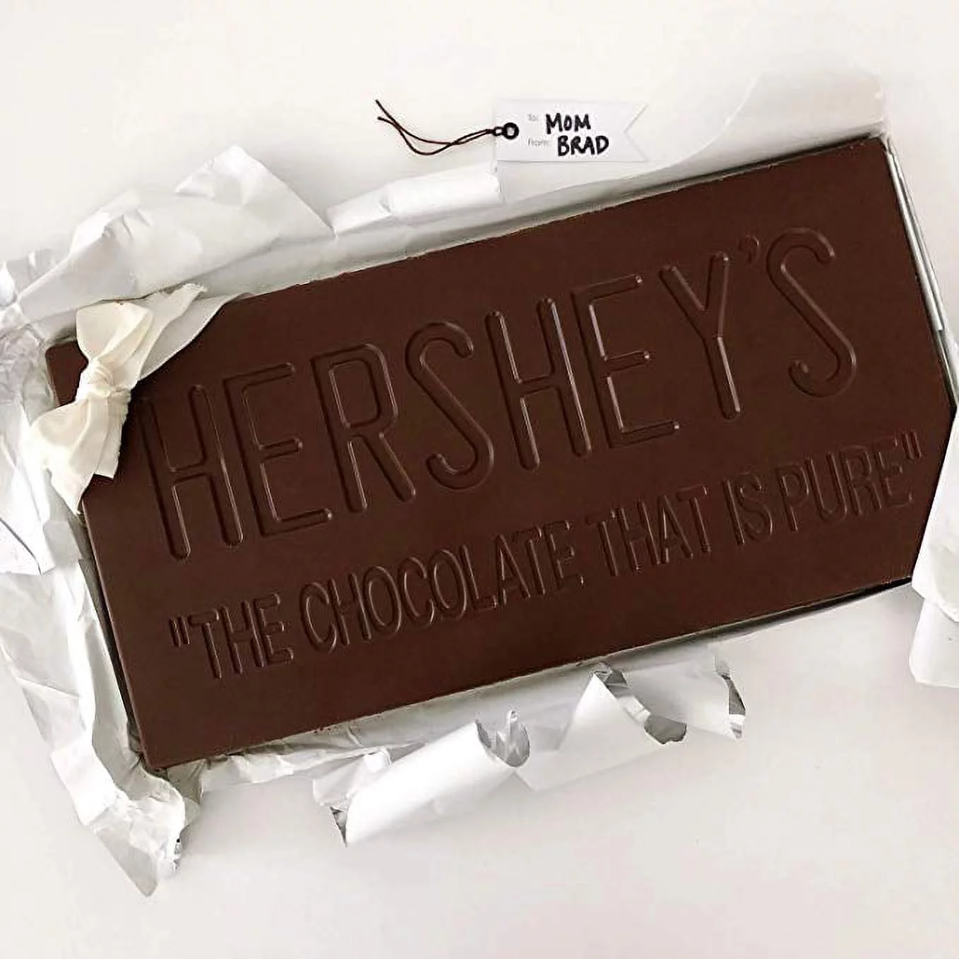 HERSHEY'S 5 Pound Holiday Chocolate Candy Bar Gift