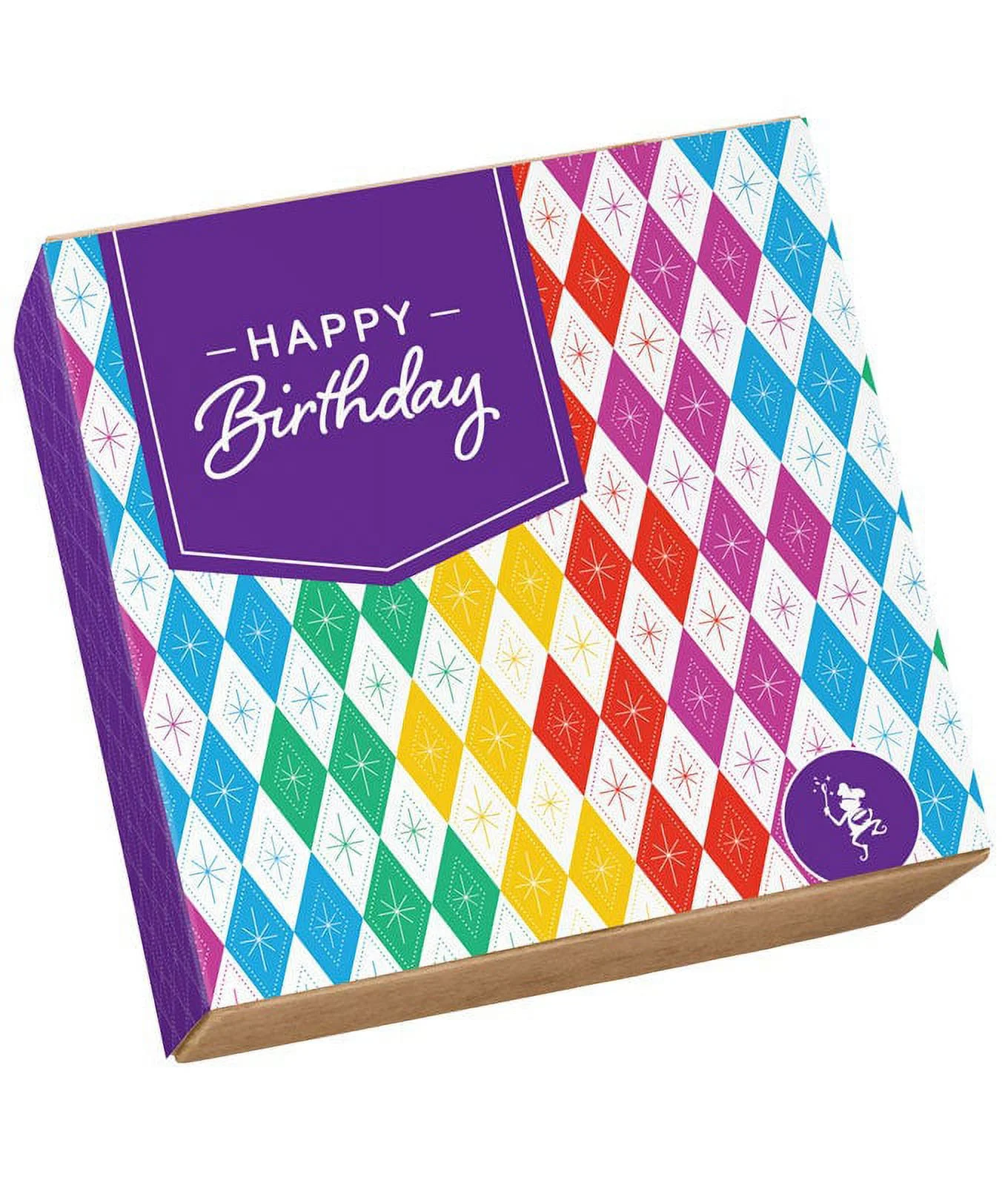 From You Flowers - Happy Birthday Nut-Free Two Dozen Fairytale Brownie Morsels