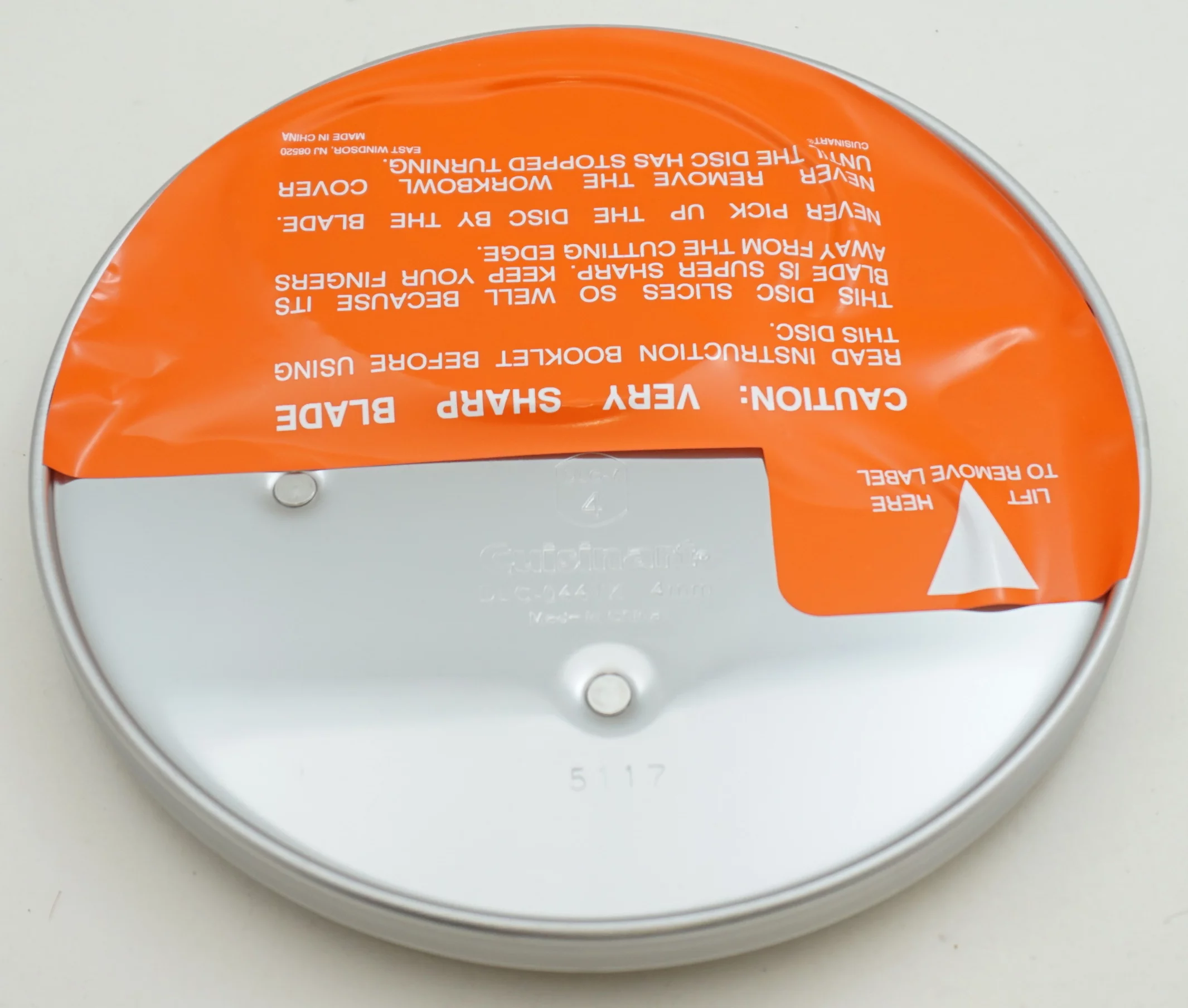 Cuisinart Food Processor 4mm Standard Slicing Disc DLC-2014 & DFP-14,DLC-044TX-1