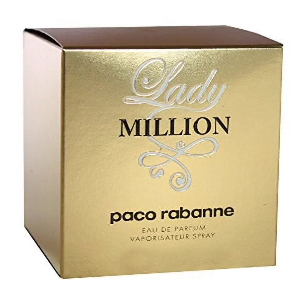 Paco Rabanne Lady Million by Paco Rabanne Eau De Parfum Spray for Women, 1.70 Fluid Ounce