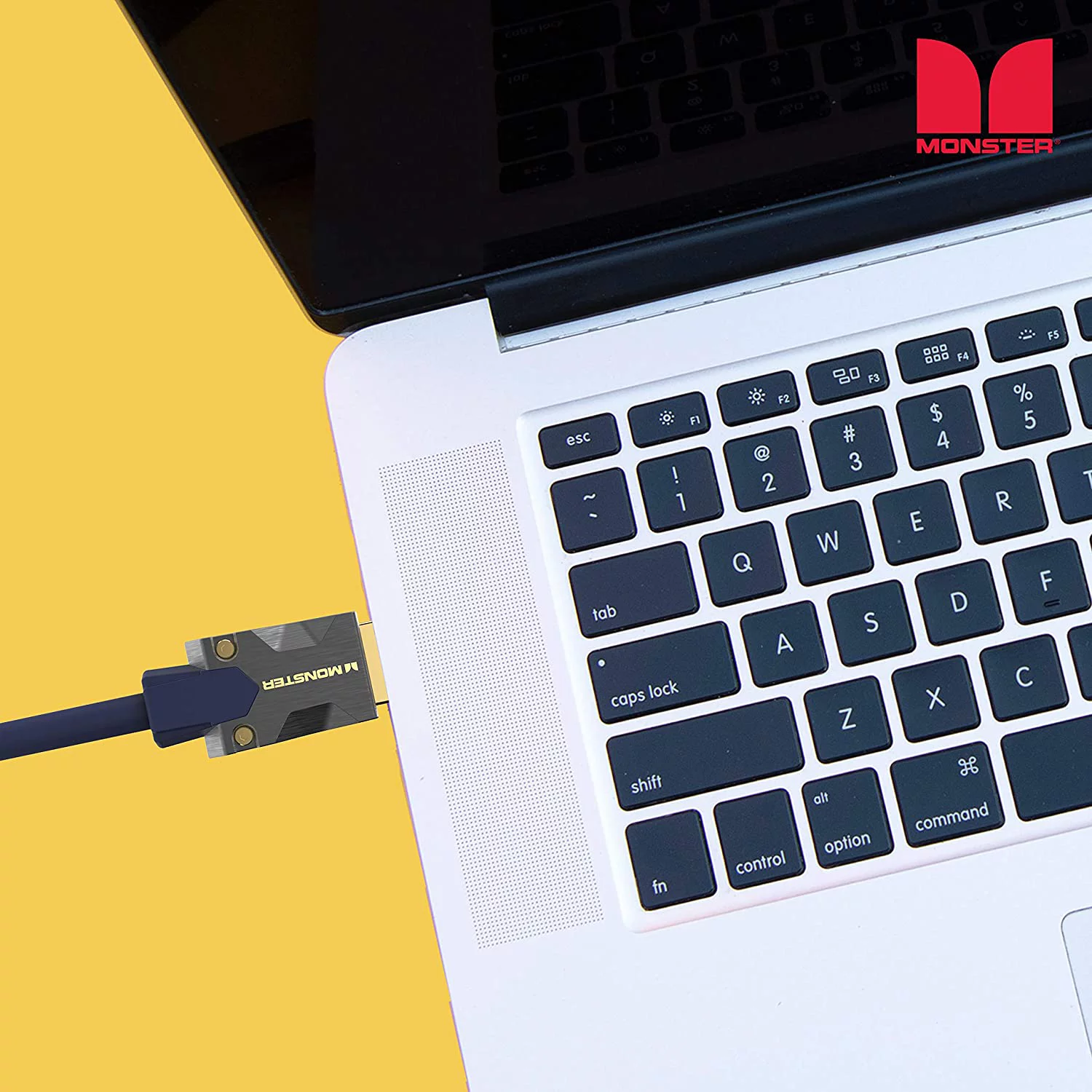 Monster Cable VMM10008-U 3 m M3000 48 Gbps 8K High Speed HDMI 2.1 Cable, Blue