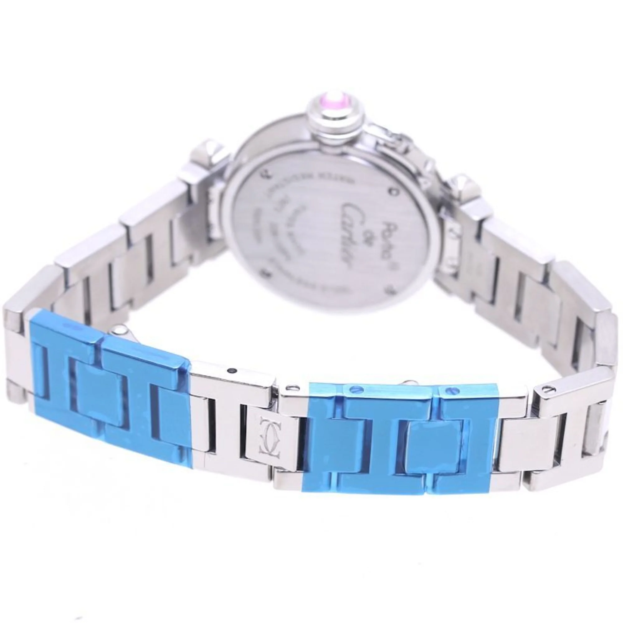 Pre-Owned Cartier CARTIER Miss Pasha W3140008 Stainless Steel Ladies 38868 (Good)