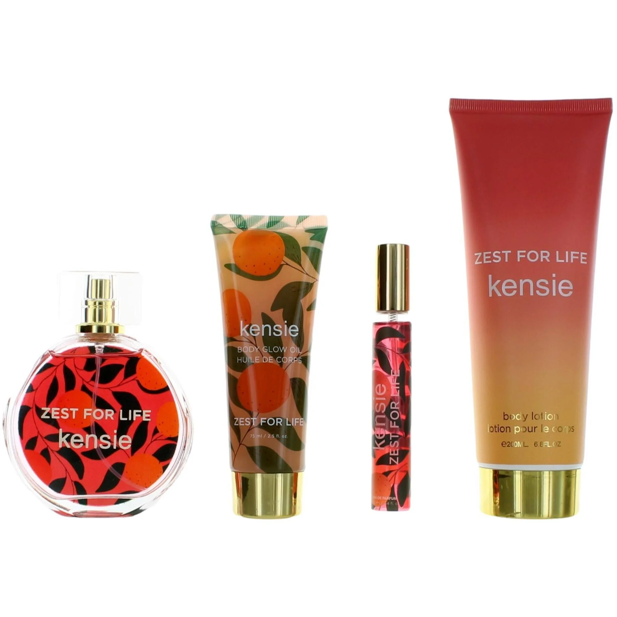 Kensie Zest For Life by Kensie, 4 Piece Gift Set for Women