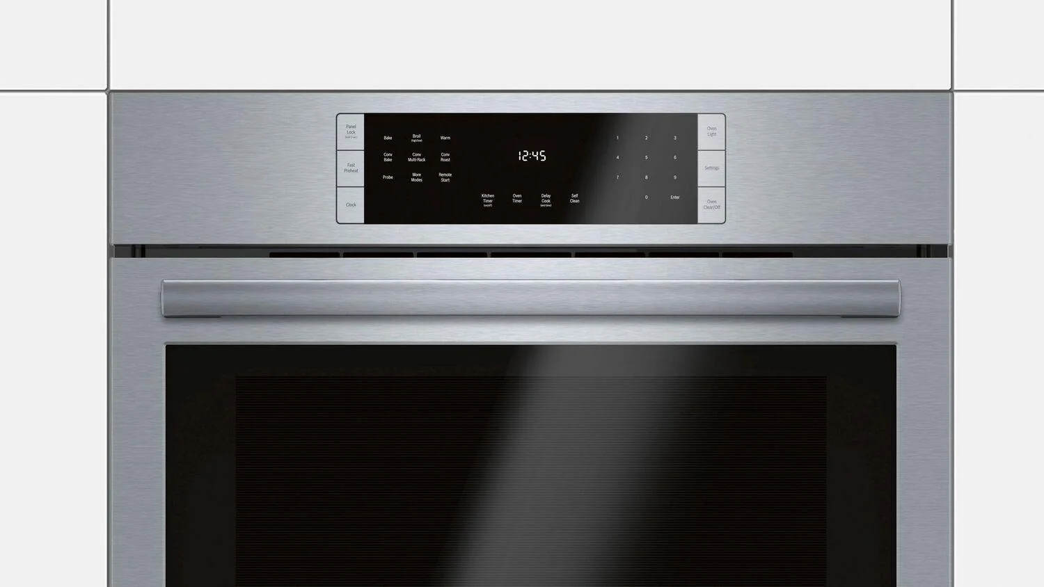 Bosch HBL8453UC 30 inch Stainless Steel Single Electric Convection Wall Oven