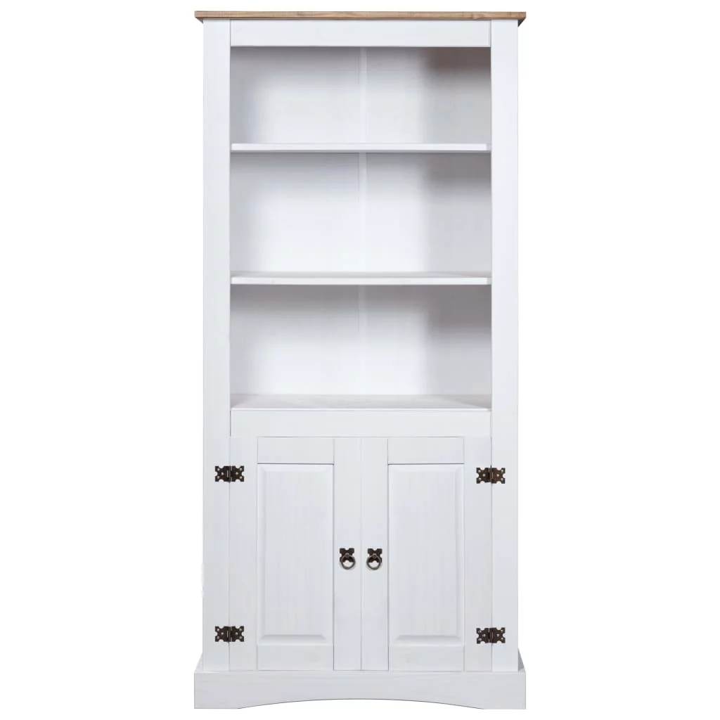 Aibecy Cupboard Mexican Pine Corona White 31.5