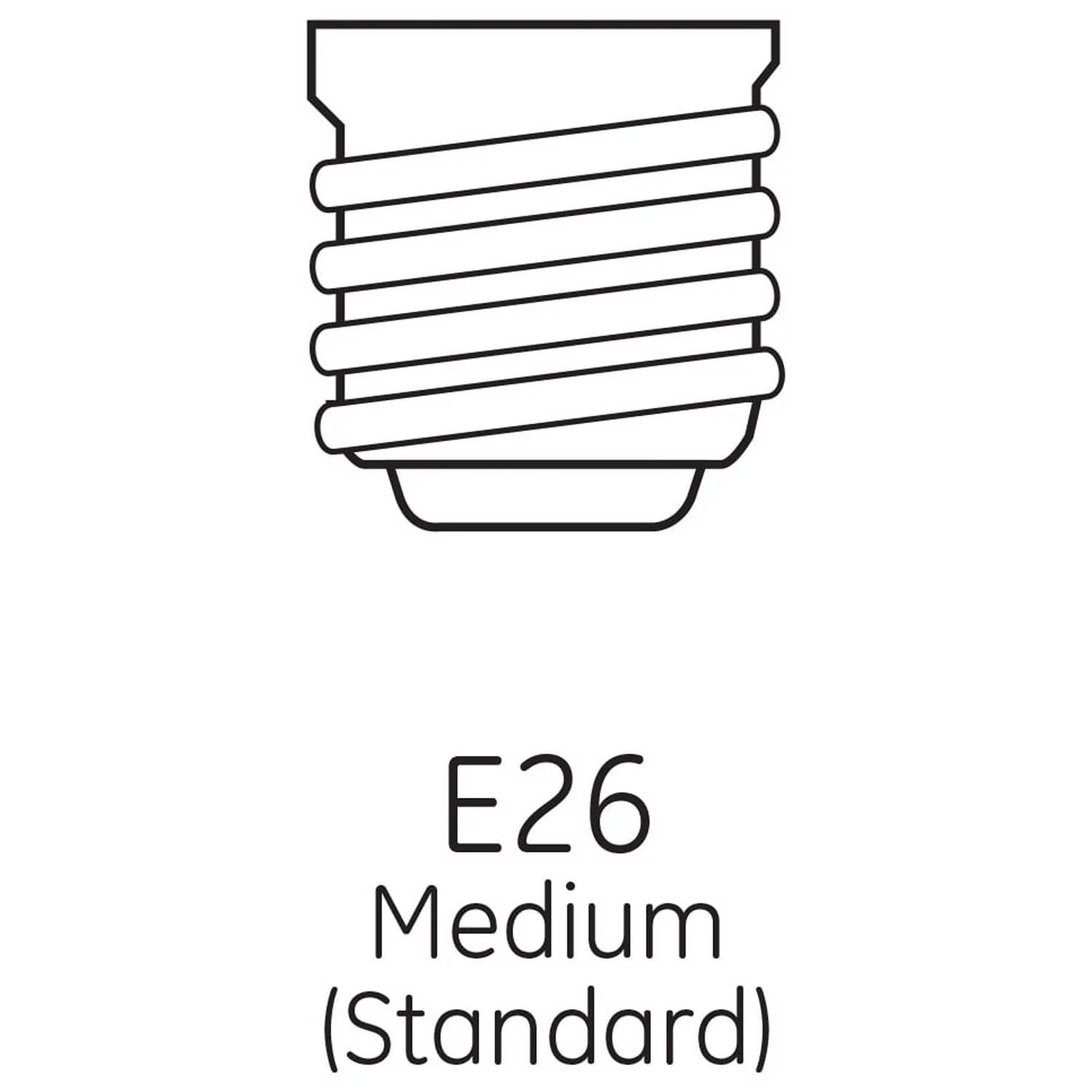 GE LED 30W Daylight Super Bright Utility Light, Medium Base, 1pk