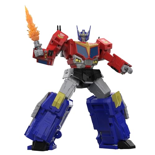 Transformers Age of The Primes Titan Class The Thirteen Star Optimus Prime, 15-inch Converting Action Figure, Robot Toys for Ages 15+