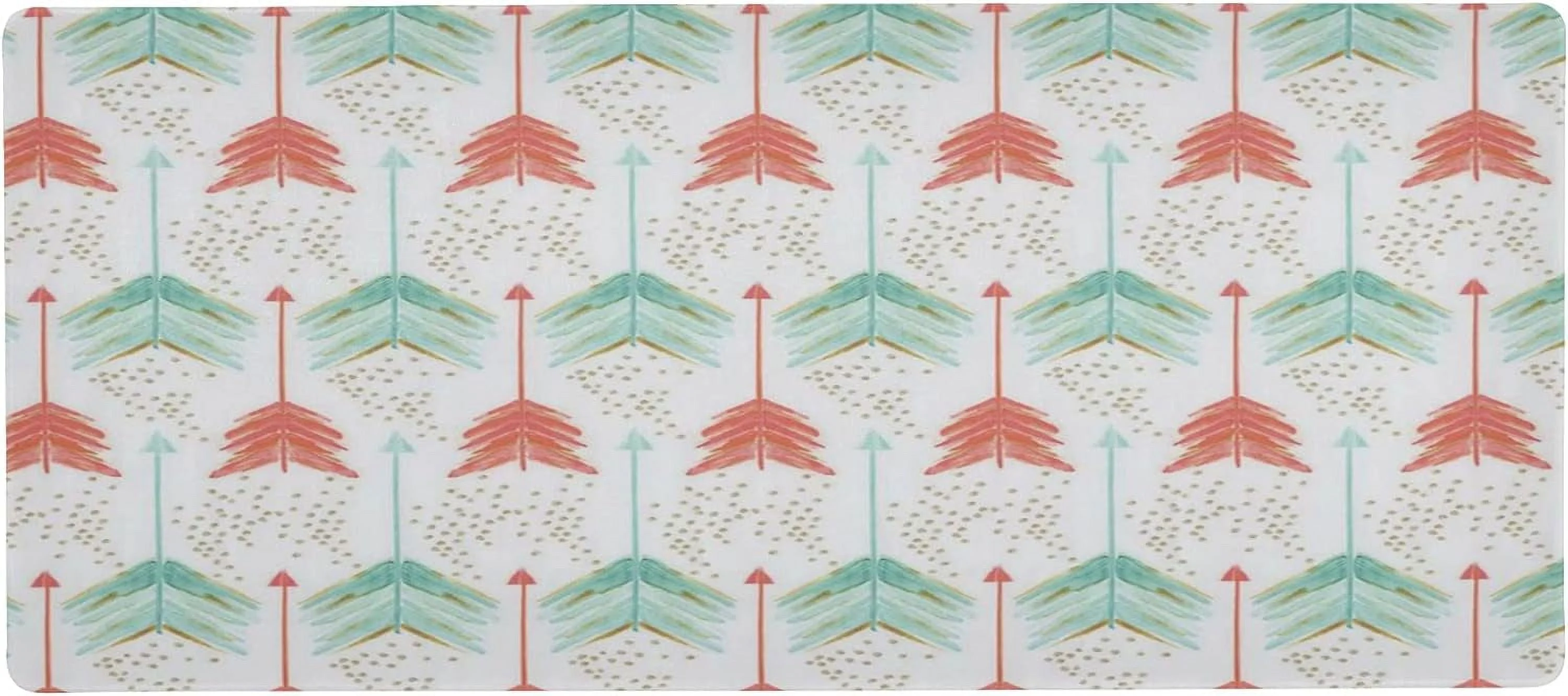 Hyjoy Extended Mouse Pad, Non-Slip Rubber Base Mouse Pad, 35.4x15.7 Inch, Arrow Funny Cartoon Office/Game/Home Long Computer Keyboard and Mouse Pad