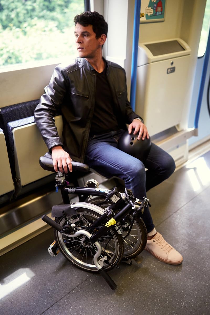 Brompton C Line 6 Speed Folding Bike - Mid (Black)