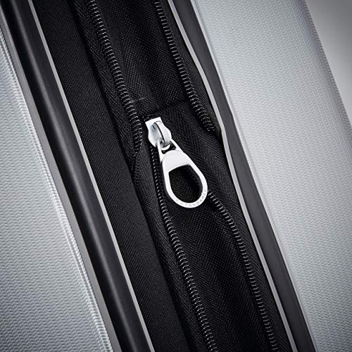 Samsonite Winfield 3 DLX Hardside Expandable Luggage with Spinners, Silver, Carry-On 20-Inch