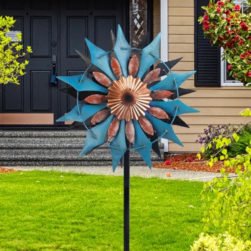Wind Spinners Outdoor, Metal Wind Spinner, 13.4