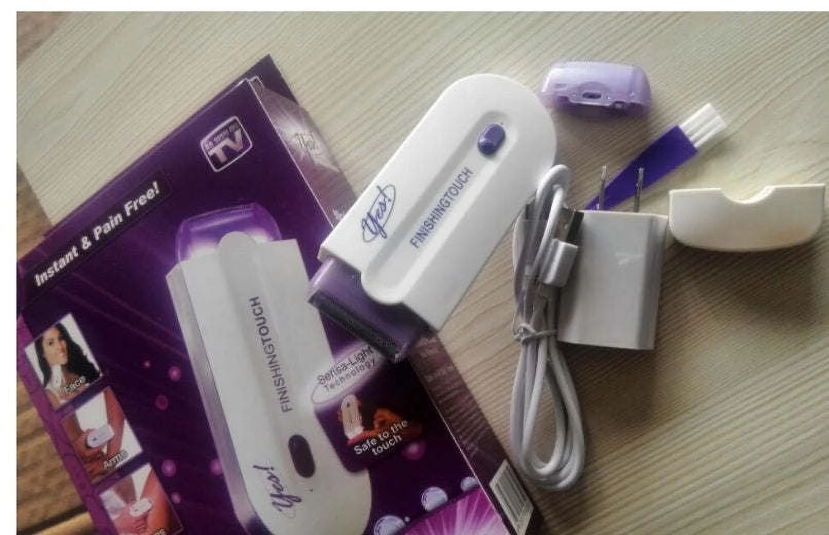 Yes Finishing Touch Hair Remover - Pain-Free Hair Removal