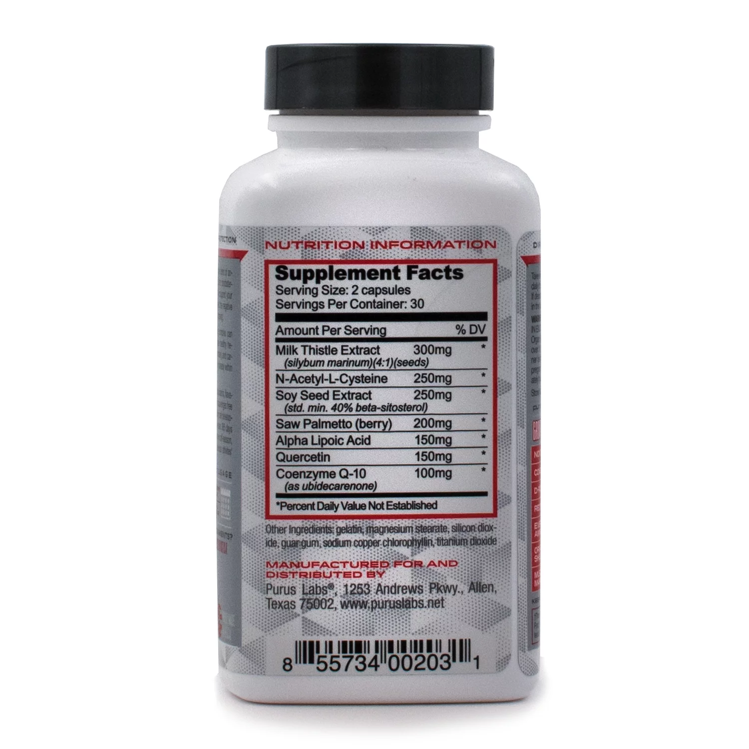 Purus Labs Organ Shield Capsules, 30 Servings