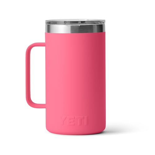 YETI Rambler 24 oz Mug, Vacuum Insulated, Stainless Steel with MagSlider Lid
