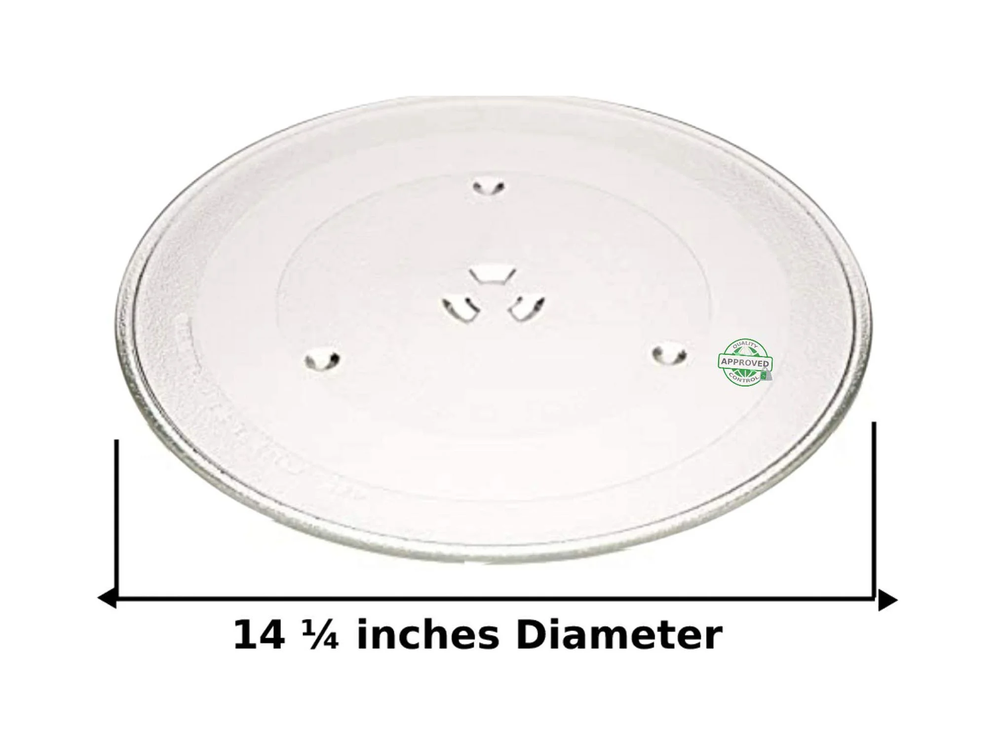 GlobPro PD00023256 AP3190166 EAP250009 PS250009 Microwave Turntable Glass Pla...