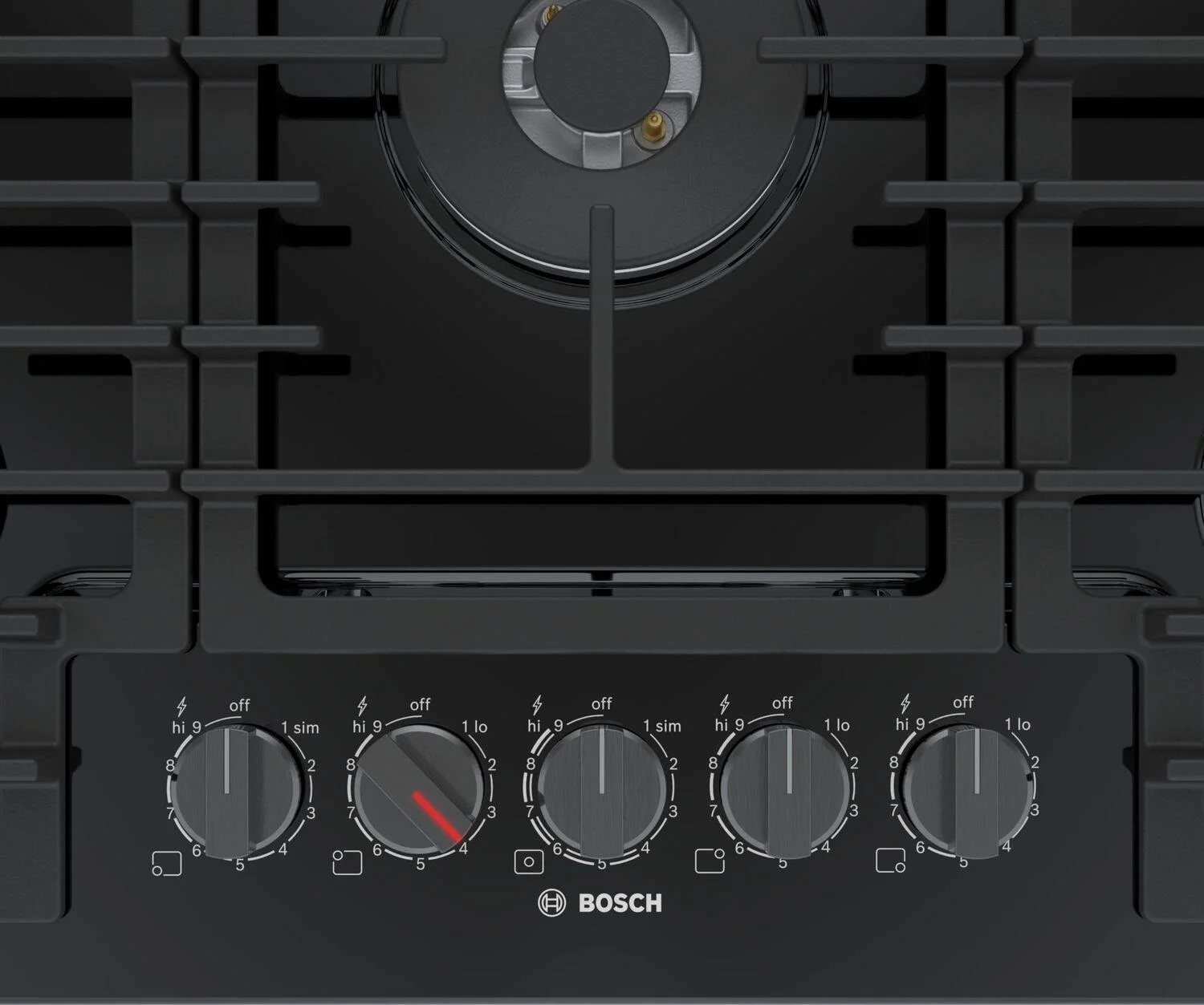 BOSCH NGM8048UC  COOKTOPS (GAS) Black