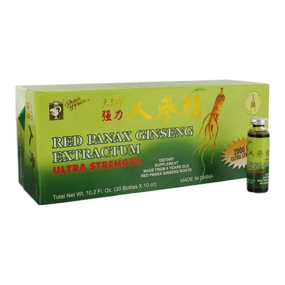 Prince Of Peace Red Panax Ginseng Extractum Ultra Strength - 30 Ea, 2 Pack