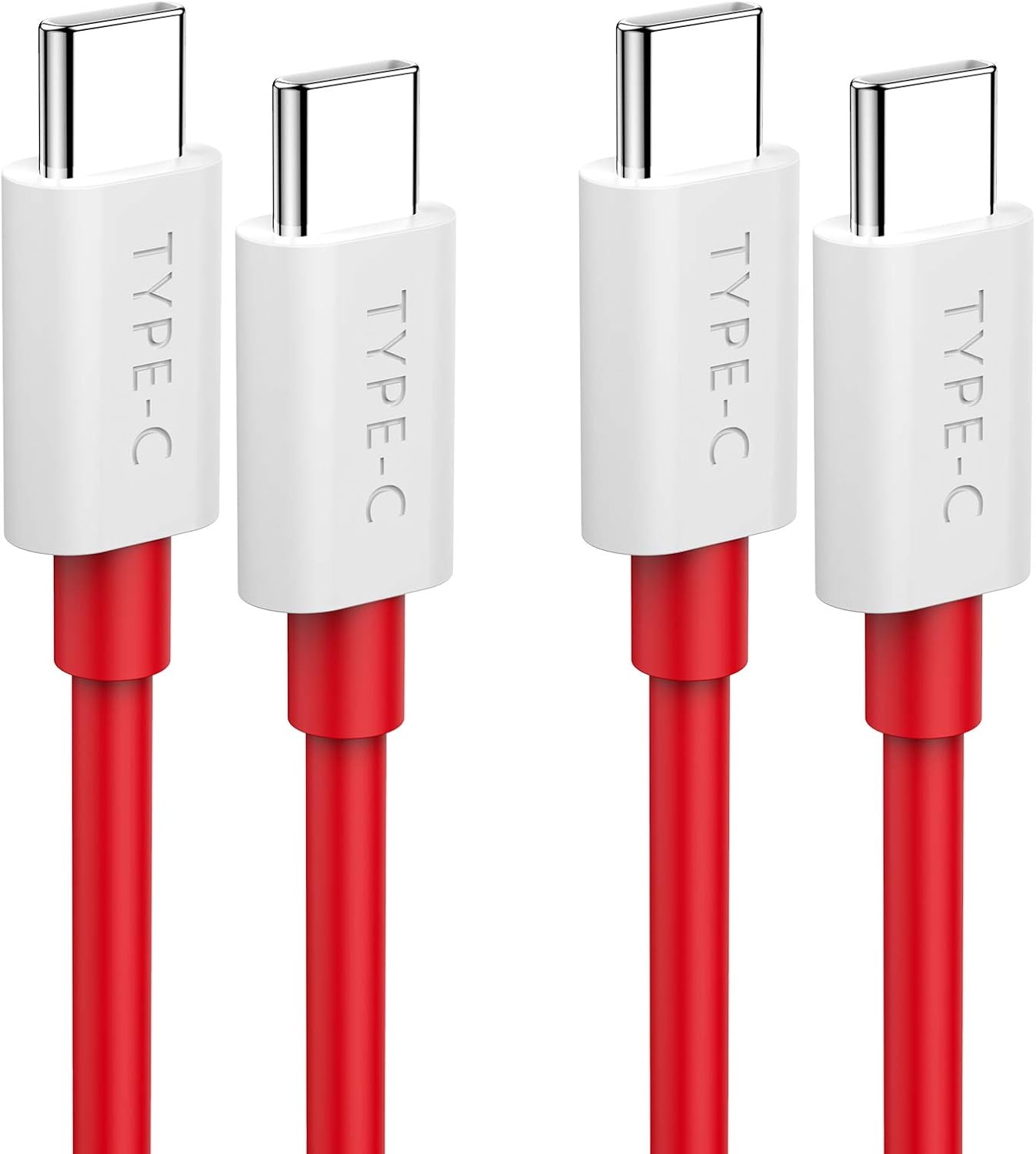 OnePlus 8T 9 Pro 10T Charging Cable Warp Charge 65W,COOYA USB C to USB C Cable for iPhone 15 MacBook Air Pro 2020,6FT 2Pack Super Fast Charging Cord for Samsung Galaxy S24 Ultra S23 FE S22 S20 S21 A54