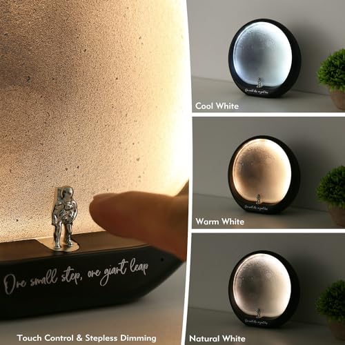 mamre Super Moon Lamp Table Lamp Gift Special Women's Gift for Bedroom Living Room Suprise Gift for Valentine's Day Birthday Wedding Anniversary