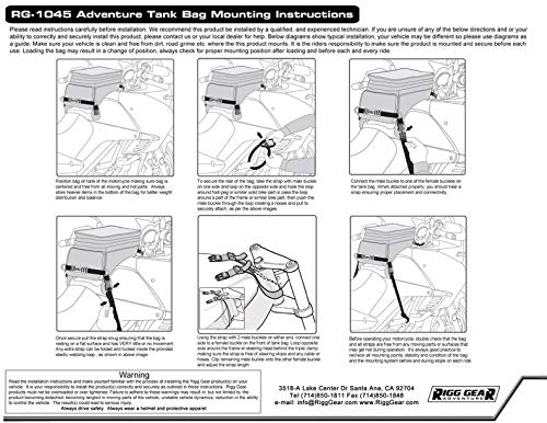 Nelson-Rigg Trails End Adventure Tank Bags