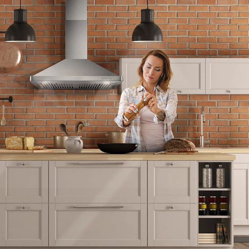 Cosmo 2 Piece Kitchen Appliance Package with 36