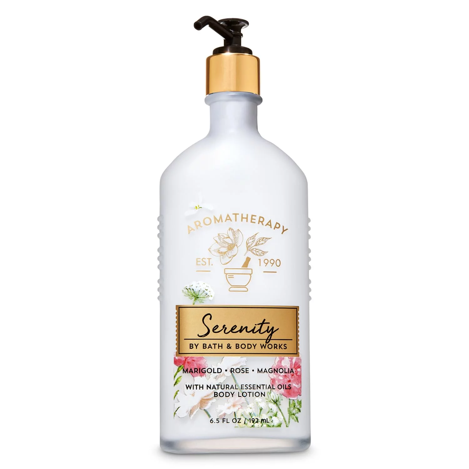 Marigold Rose Magnolia Serenity Aromtherapy Body Lotion Bath & Body Works 6.5oz