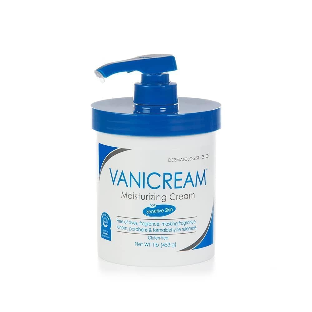 Vanicream Skin Cream With Pump Dispenser 16 oz (Pack of 2)