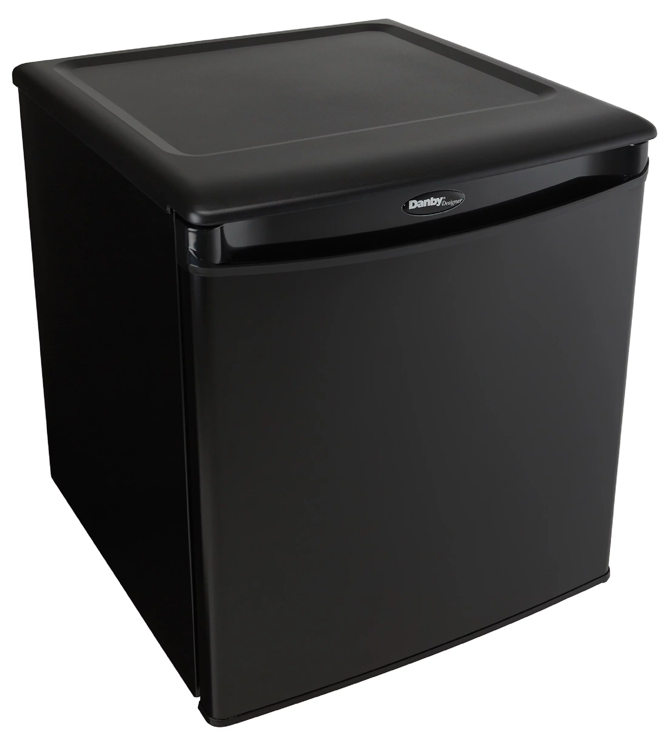 Restored Danby Designer DAR017A2BDD 1.7 cu. ft. Compact Fridge in Black (Refurbished)