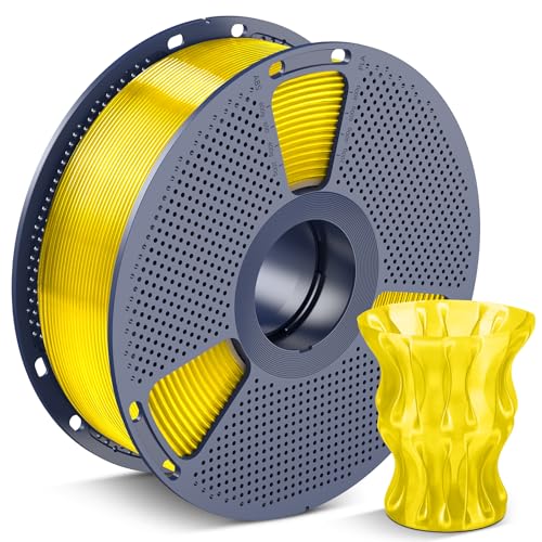 SUNLU 4kg PLA 3D Printer Filament Bundle, Neatly Wound PLA Filament 1.75mm ±0.02mm, Individually Vacuum Packed, 4kg in Total, 1kg per Spool, 4 Pack, 4000g, 4Black