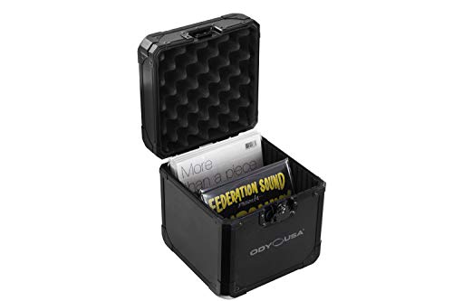 Odyssey Cases 7″ Vinyl/Utility Black Krom™ Case Holds 60 Records