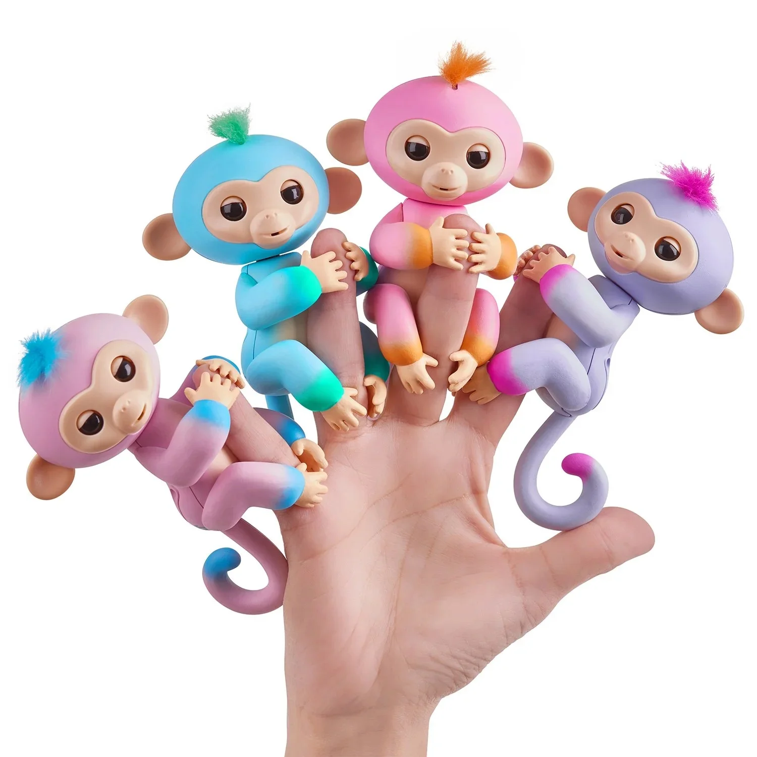 Fingerlings 2Tone Monkey - Summer - Interactive Pet by WowWee