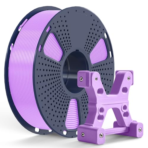 PETG Filament 1.75mm 2025 Upgrade Spool Compatible with Bambulab Refill Filament, 2kg(4.4lbs) SUNLU PETG 3D Printer Filament, 1.75mm Dimensional Accuracy +/- 0.02mm, Black+Black Bundle