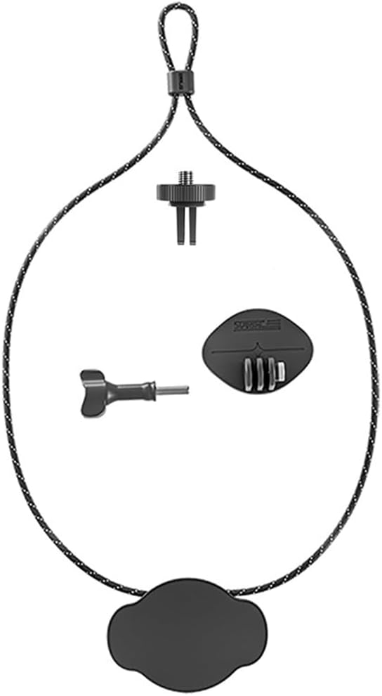 Adjustable Neck Strap Hands Frees Chest Mount Quick Release & Rotatable for Sports Cameras Enjoy Flexibility in Filming Neck Mount Vlog Mount Sports Camera Neck Strap