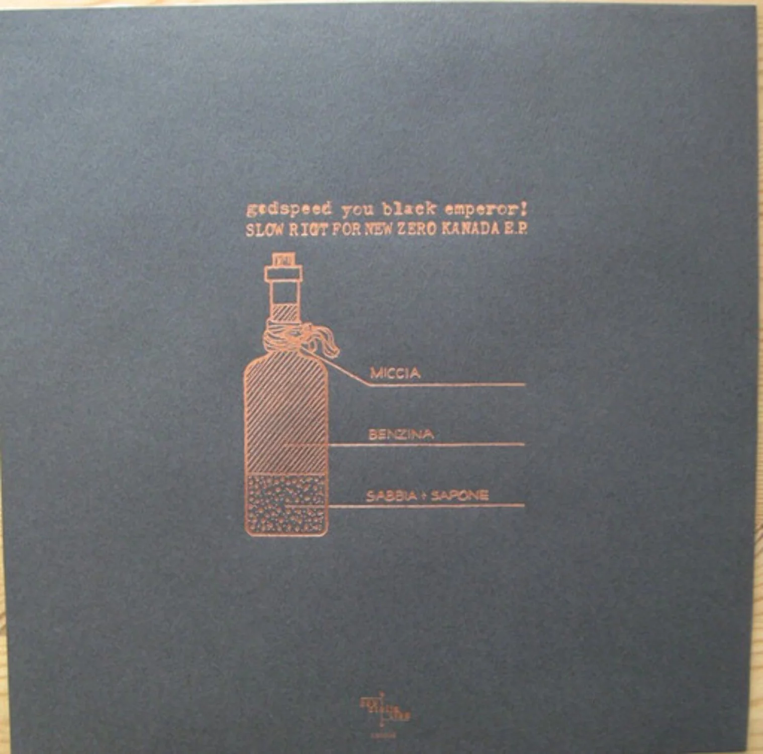 Godspeed You! Black Emperor - Slow Riot for New Zero Kanada - Rock - Vinyl