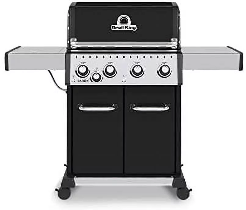 Onward Multi Corp Broil King Baron 440 Pro Liquid Propane Grill Black 4 Burner - Case of: 1;