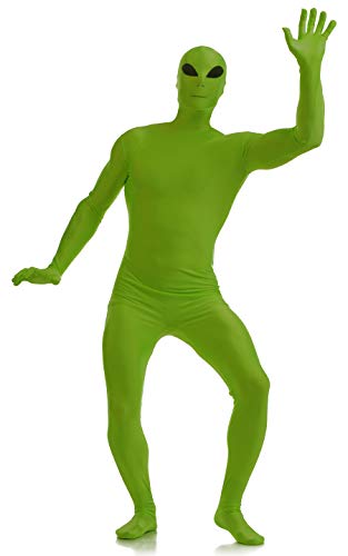 VSVO Full Body Greenman Suit - Lime Green (Alien, Medium)