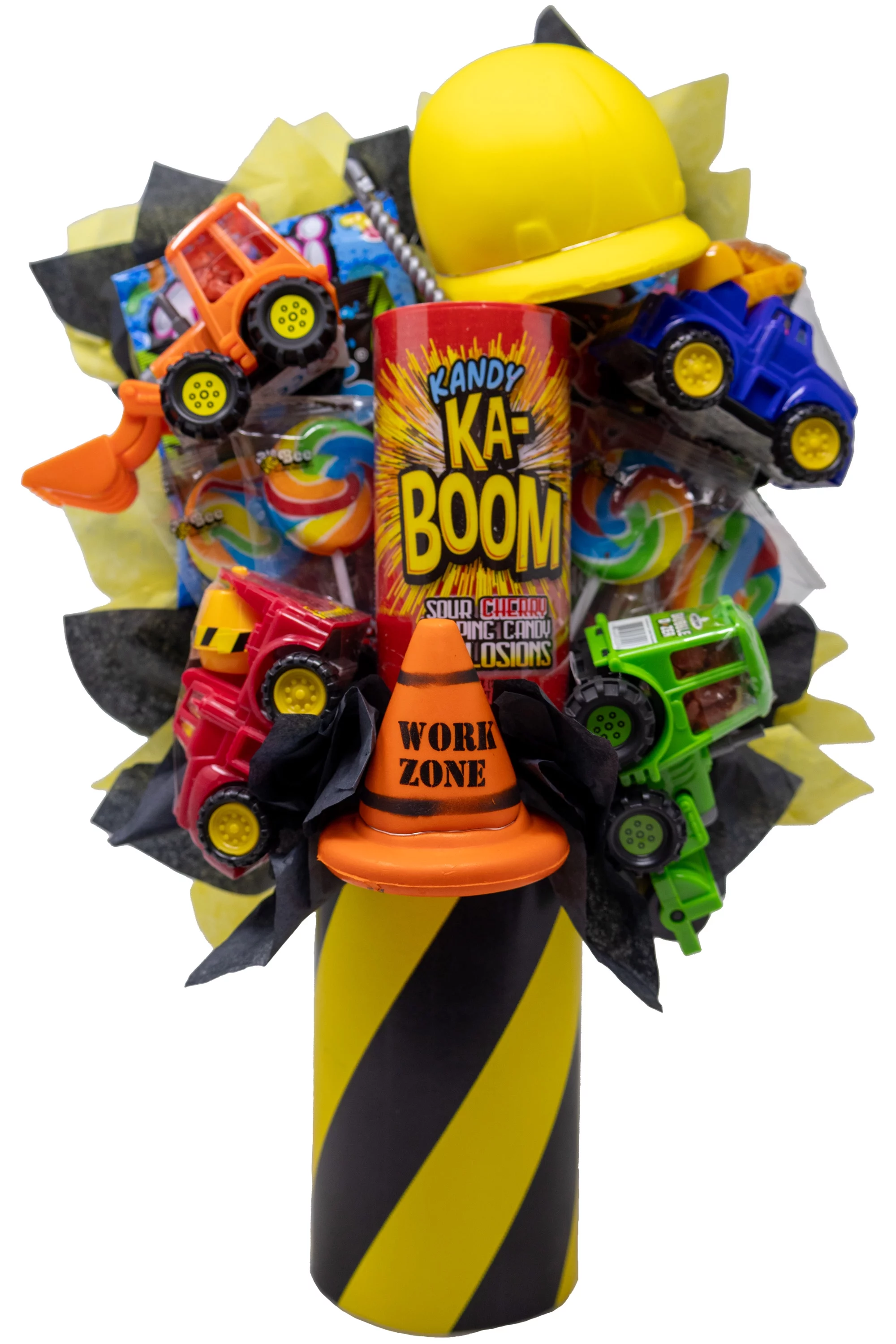 Funny Construction Gift Candy Bouquet