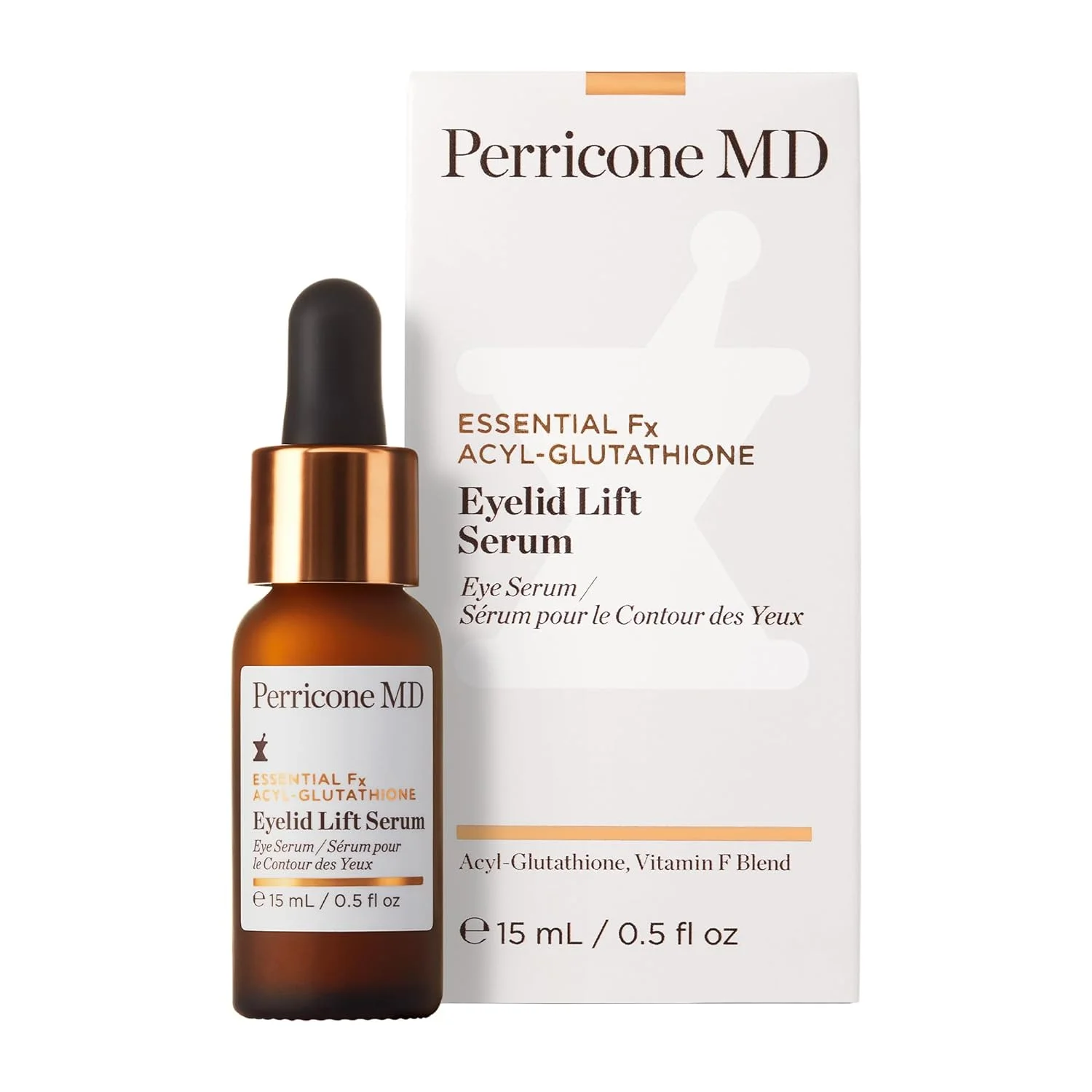Perricone MD Essential Fx Acly Glutathione Eyelid Lift Serum 0.5 oz Pack of 2