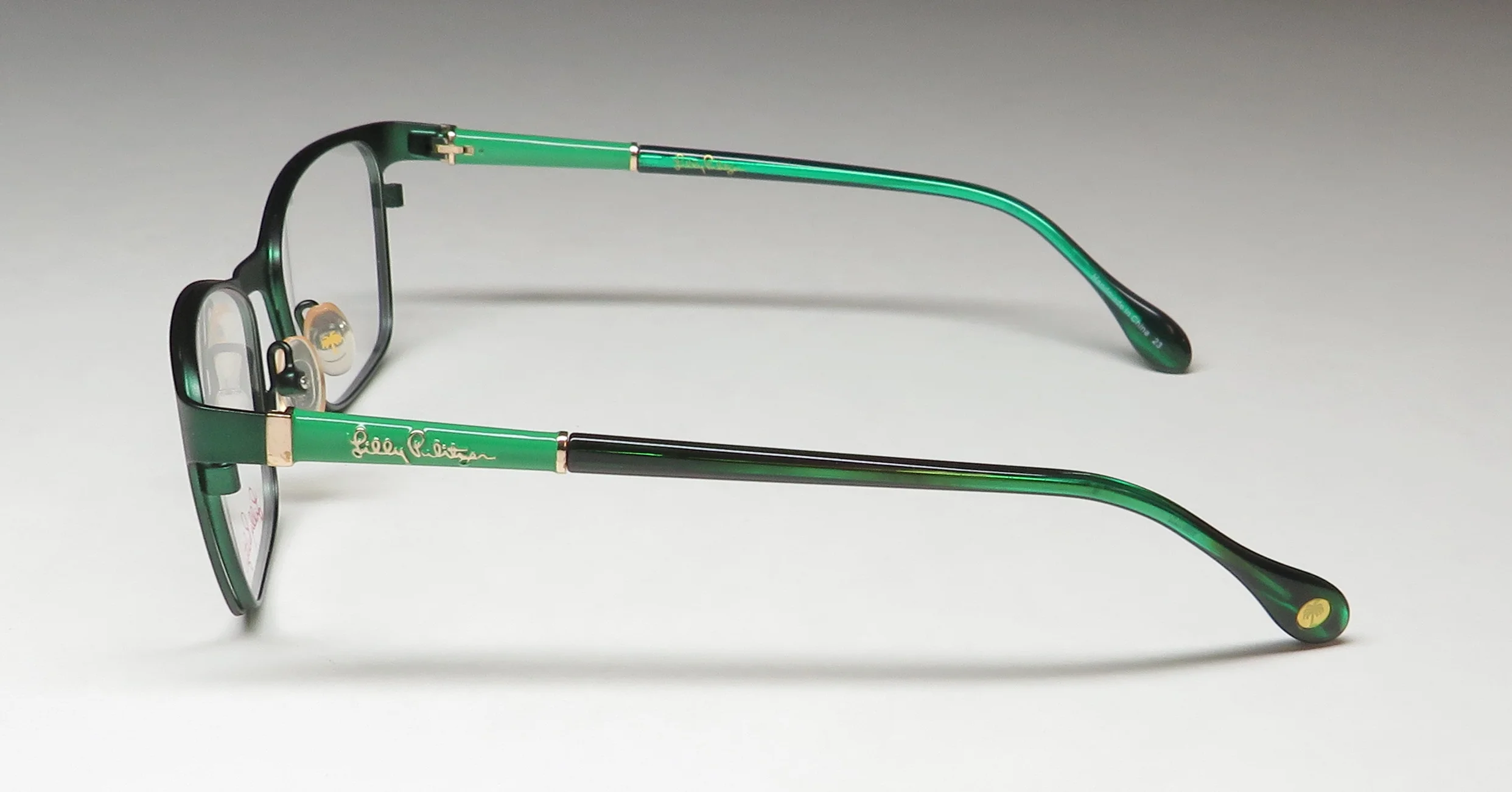 LILLY PULITZER Eyeglasses LARGO Green 49MM