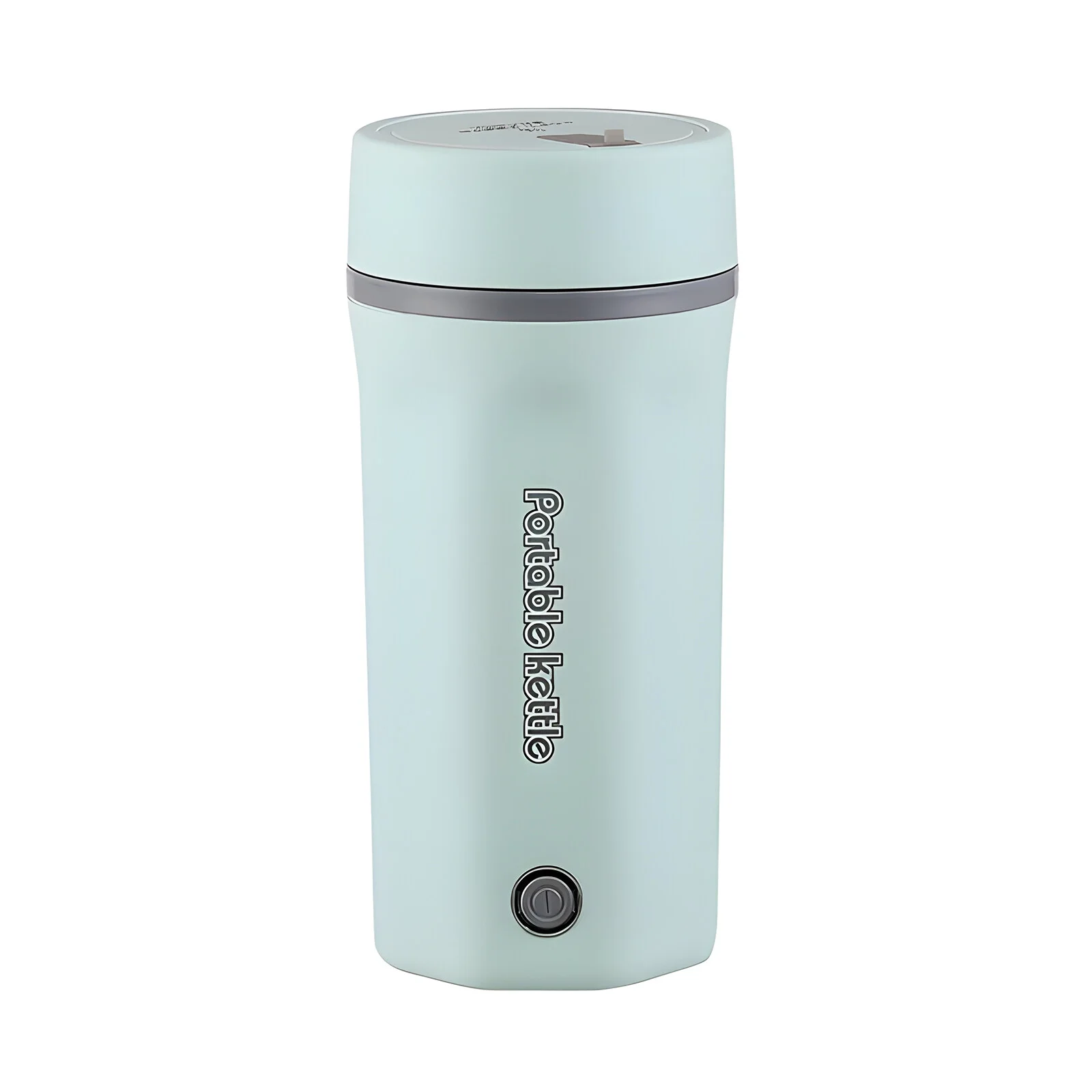 Leyfeng Portable Travel Electric Kettle 500ml Stainless Steel Portable Electric Kettle for Boiling Water 300W Leak Proof Dual-wall Personal Hot Water Boiler with Keep Warm Function