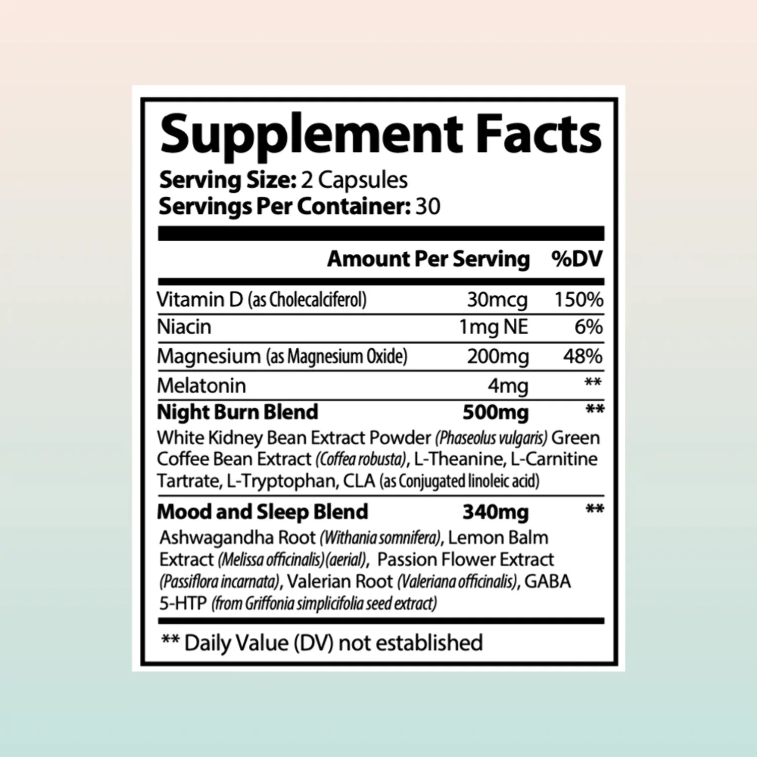 Night Time Fat Burner - Nighttime Metabolism Support - Enhanced Rest and Recovery | 3-Pack