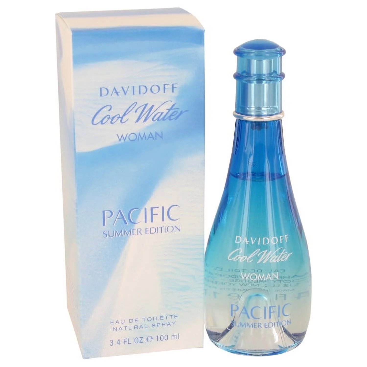 Cool Water Pacific Summer by Davidoff Eau De Toilette Spray 3.4 oz for Female