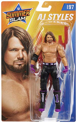 Mattel WWE SummerSlam Bret 'Hitman' Hart Action Figure in 6-inch Scale with Articulation & Ring Gear