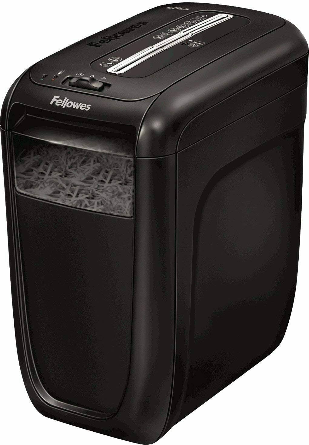 Fellowes Powershred 60Cs 10-Sheet Cross-Cut Paper and Credit Card Shredder