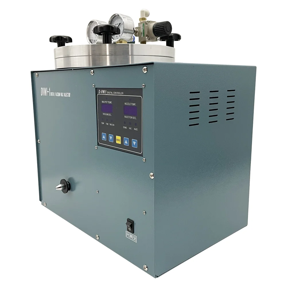 Techtongda DVWI-1 Digital Vacuum Wax Injector Jewelry Wax Injection Machine Controller