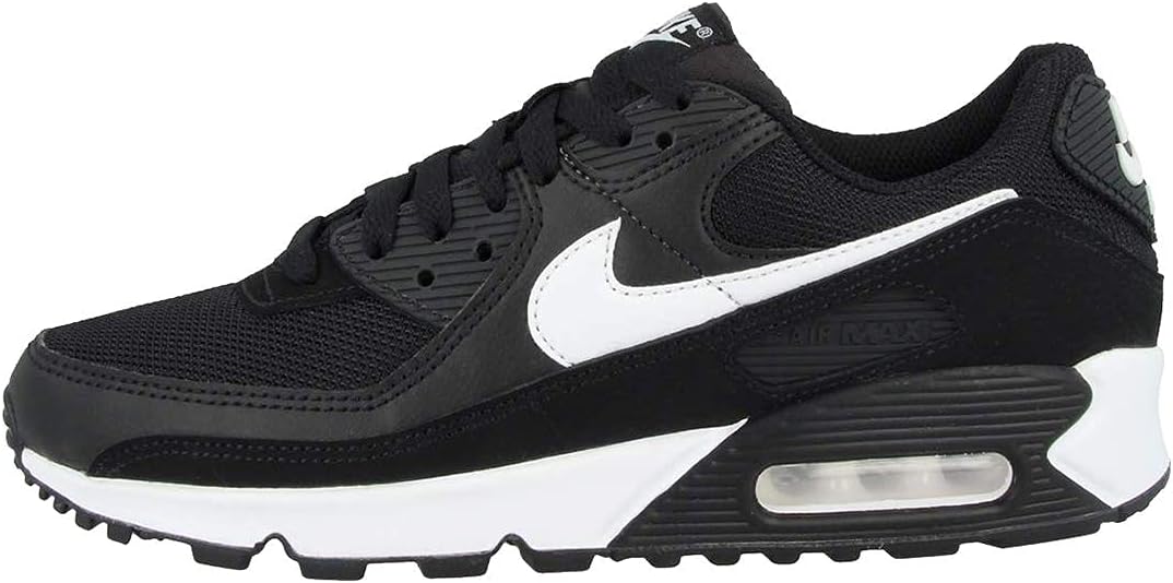Nike Air Max 90 Black/White/Black 6 D (M)