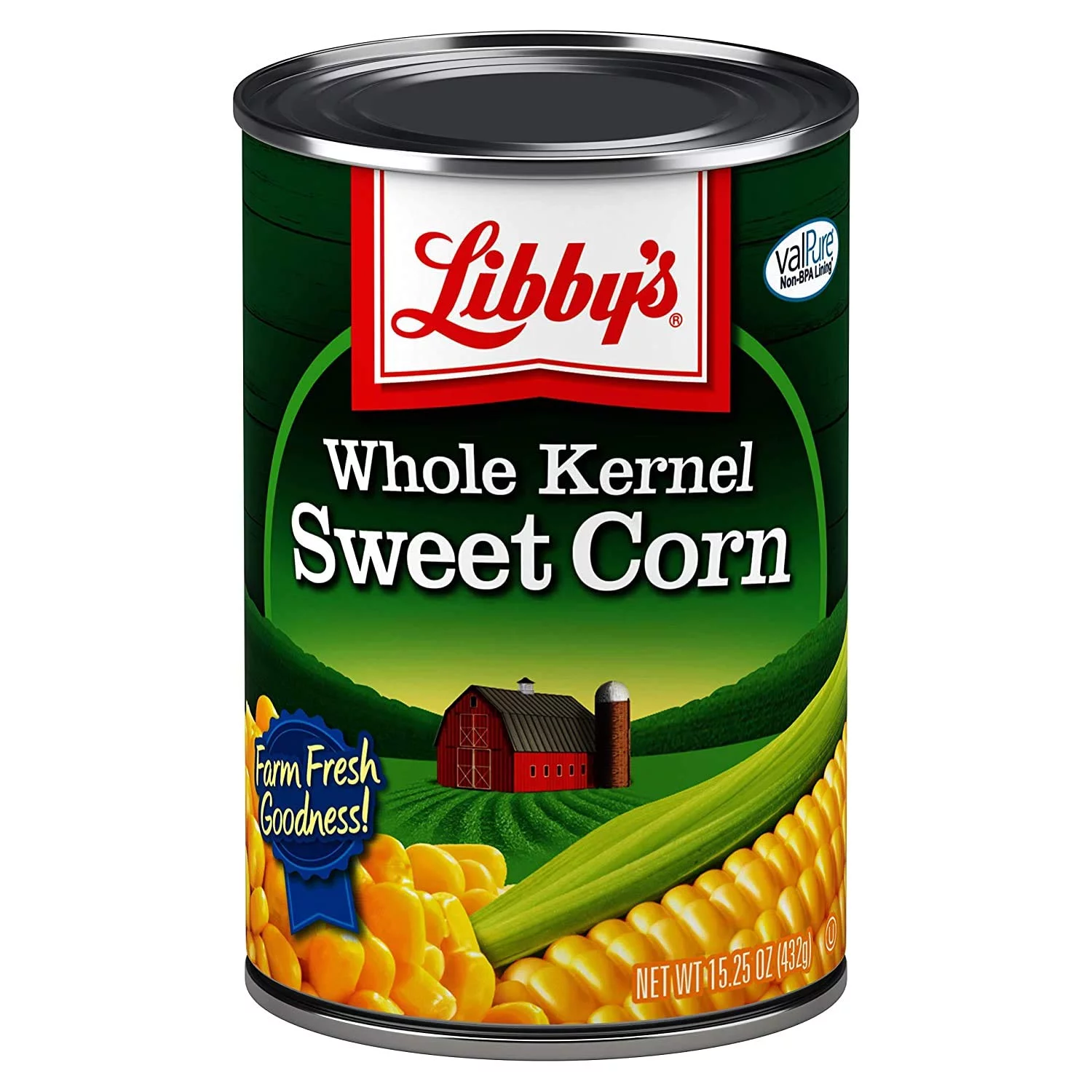 Libby's Whole Kernel Sweet Corn, 15 Oz Cans, Quantity of 8